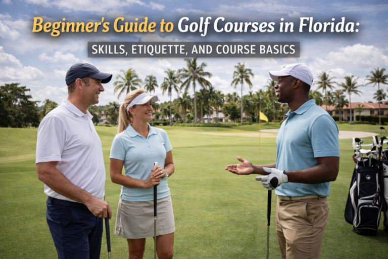 Beginner’s Guide to Golf Courses in Florida: Skills, Etiquette, and Course Basics