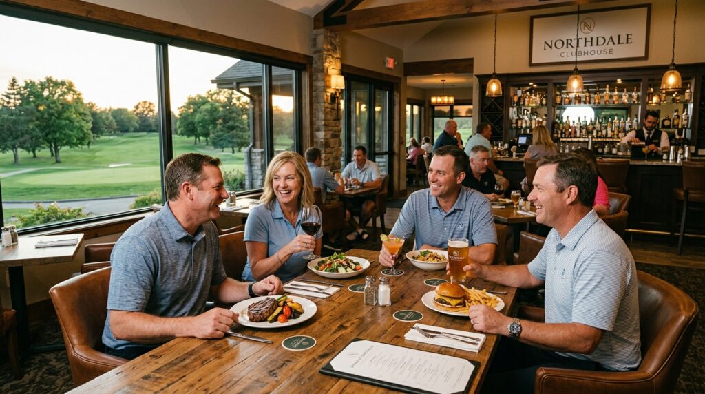 The Northdale Clubhouse Dining Experience: Where to Eat and Drink After Golf
