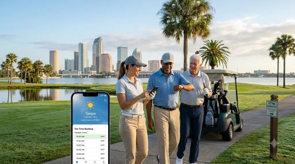 Current image: How to Choose the Best Tee Time in Tampa Based on Weather, Pace and Skill Level