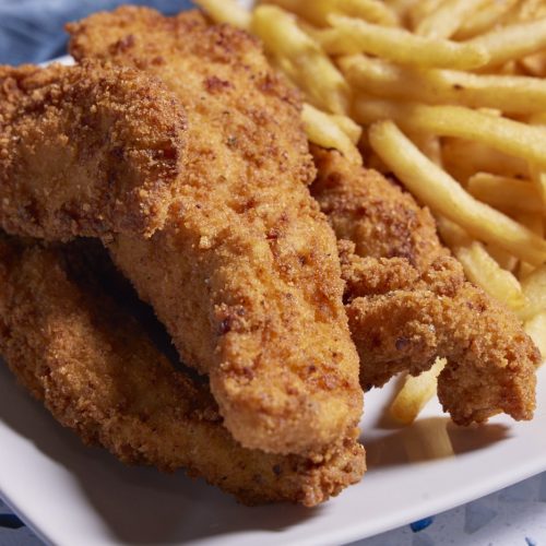 food Chicken Tenders and Fries